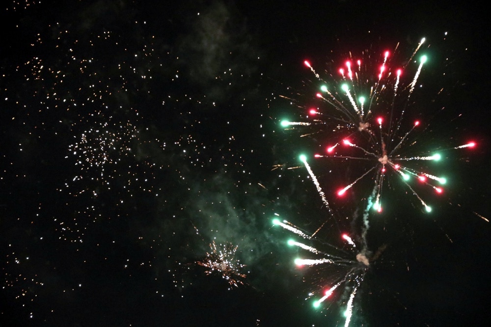 Silvester in Leipzig. Foto: L-IZ.de