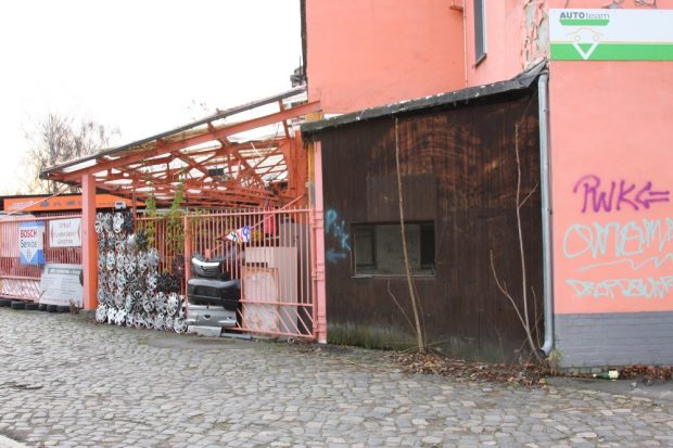 Das Geb&auml;ude der Punkwerkskammer an der Berliner Stra&szlig;e. Foto: LZ
