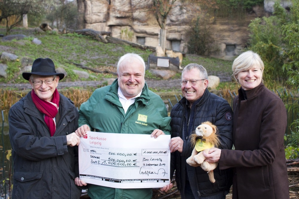 Ein löwenstarkes Team - Freundes- und Förderverein und Zoo Leipzig © Zoo Leipzig