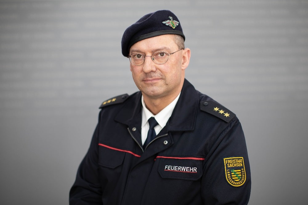 Landesbranddirektor Dr Dirk Schneider © SMI / Isabelle Starruß