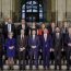 Ministerpräsident Michael Kretschmer und sein Kabinett. Foto: Nikolai Schmidt