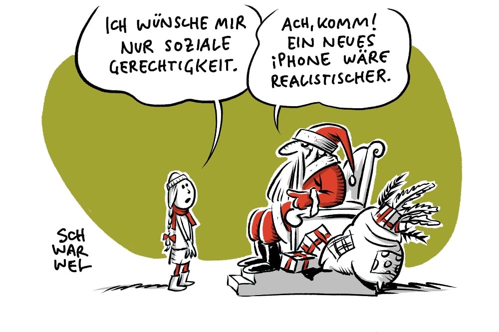Karikatur: Schwarwel