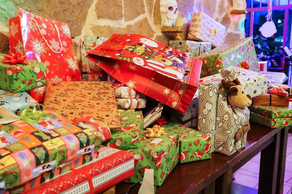 Geschenke für die Leipziger Kinderstiftung. Quelle: SC DHfK