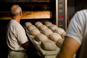 Harte Arbeit in einer Bäckerei. Foto: NGG