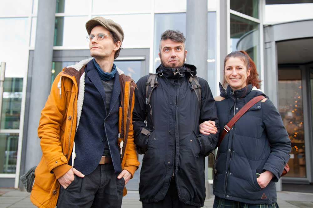 Die Einwender am Tag der Anhörung: Raja Donkowa (r.) und Ronny Siebert (l.). Foto: Michael Billig