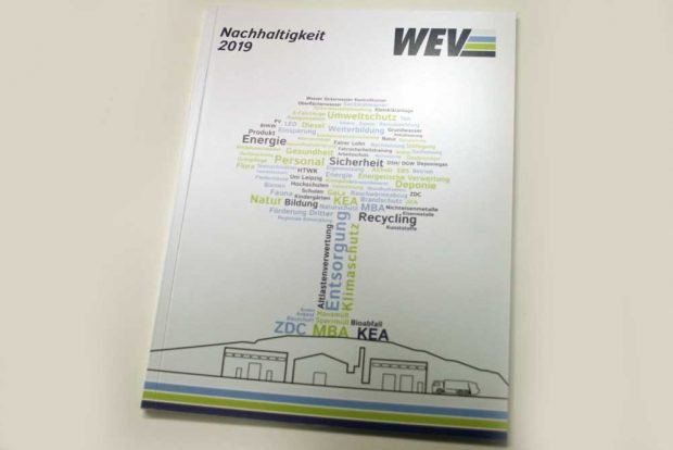 Der erste Nachhaltigkeitsbericht der WEV. Foto: Ralf Julke