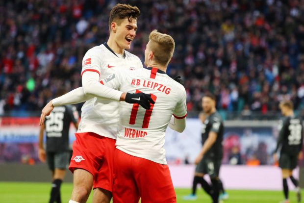 Schick half Werner beim 1:0. Foto: Gepa Pictures