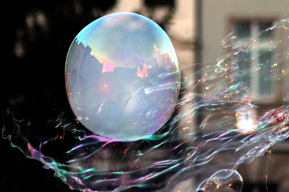 Das Cover zu den Leipziger Träumen. Eine Seifenblase. Aber sie hält. Foto: Michael Freitag