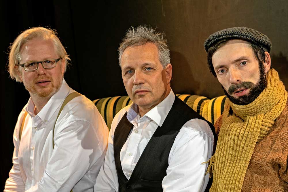 Claudius Bruns, Armin Zarbock, August Geyler. Foto: Maria Notacker