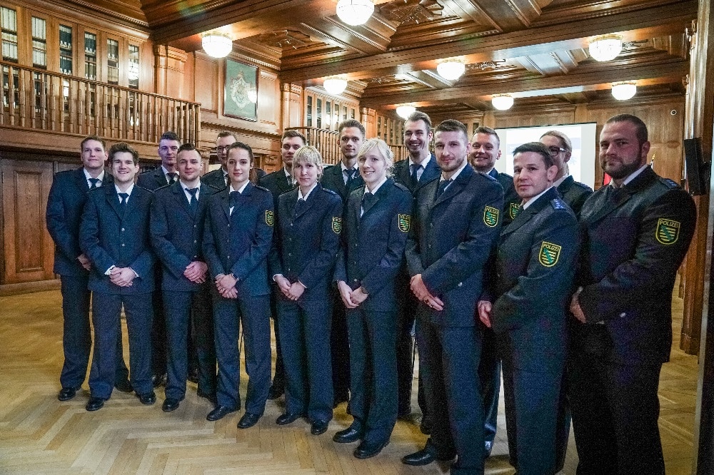 Ehrung und Ernennung sächsischer Polizeisportler in Dresden © Polizei Sachsen