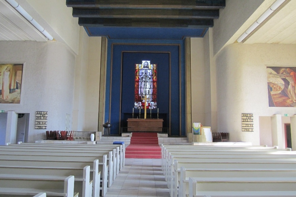 Kirchenraum innen. Foto: Kirchgemeinde