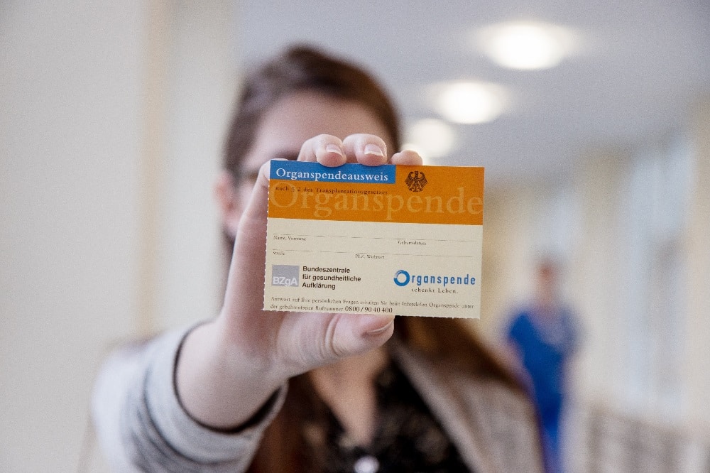 Organspendeausweis © Helios