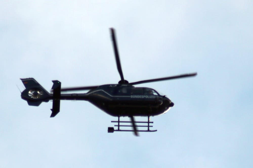 Dieser Polizeihubschrauber darf sich möglicherweise auf seinen nächsten Einsatz freuen. Foto: L-IZ.de