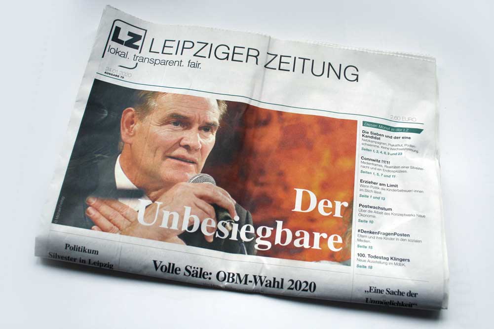 Leipziger Zeitung vom 24. Januar 2020. Foto: Ralf Julke