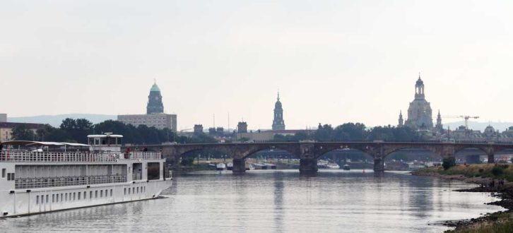 Die Residenzstadt Dresden an der Elbe. Foto: Michael Freitag
