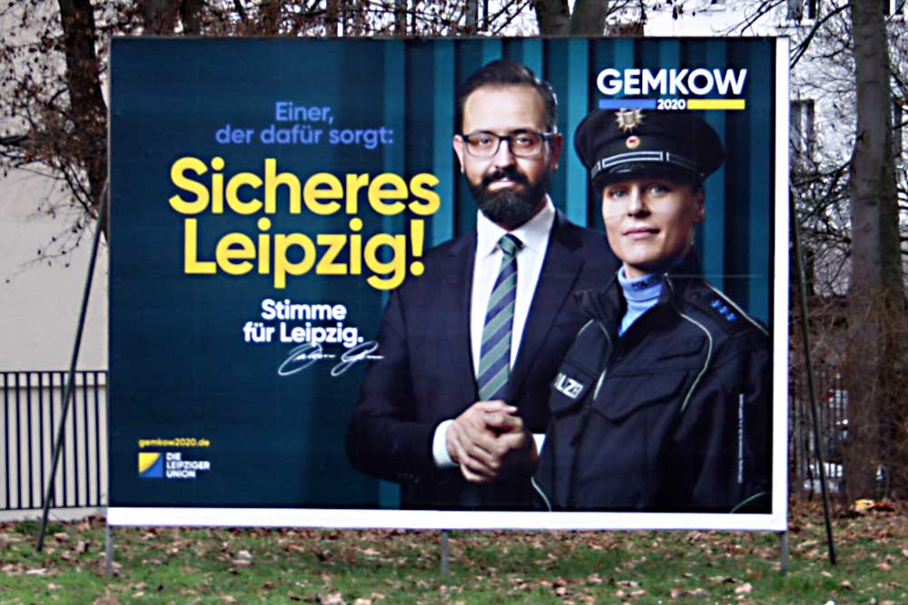 Versucht mit Sicherheit Wahlkampf zu machen: Sebastian Gemkow. Foto: Ralf Julke