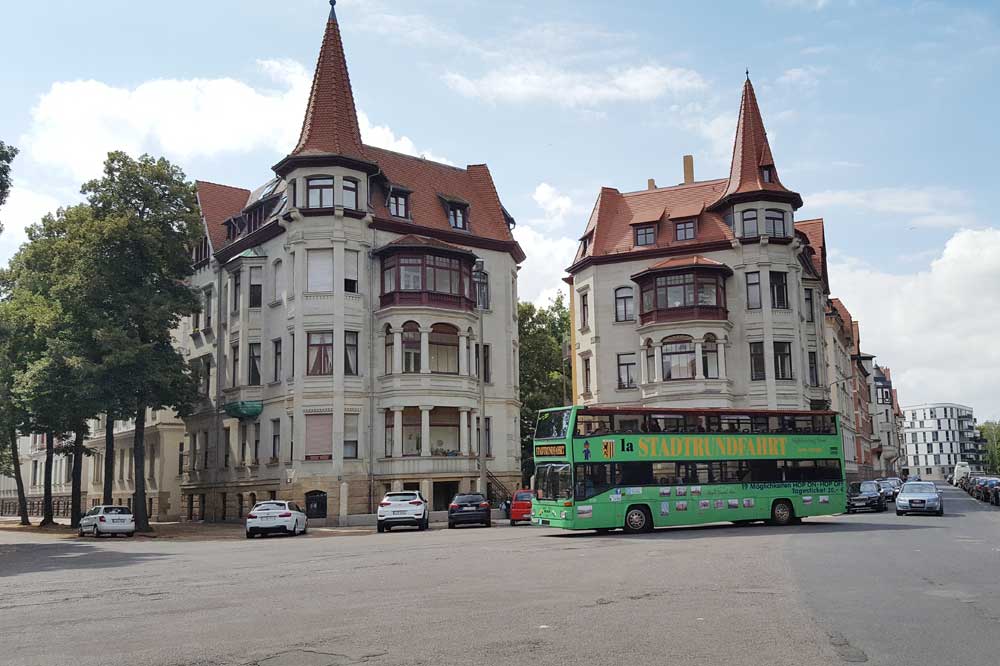 Liviaplatz im Waldstraßenviertel. Foto: Marko Hofmann