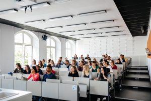 Herzlich willkommen zum Schnupperstudium! Am 9. Januar 2020 ist Tag der offenen Hochschultür an der HTWK Leipzig. Quelle: Lara Müller/HTWK Leipzig