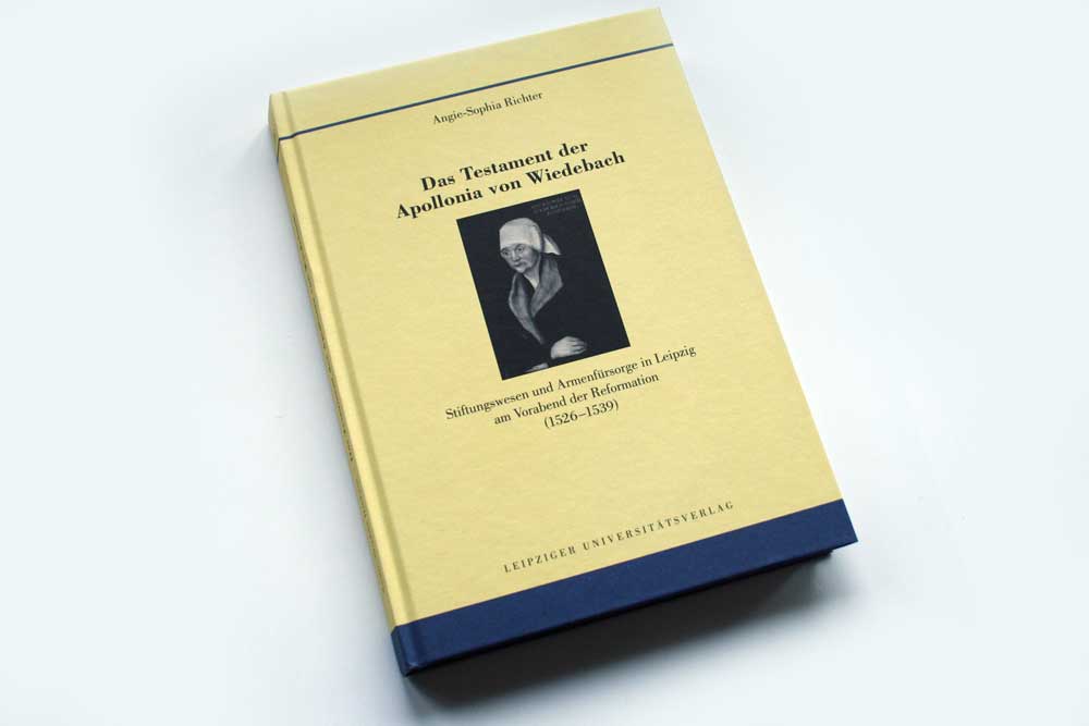 Angie-Sophia Richter: Das Testament der Apollonia von Wiedebach. Foto: Ralf Julke