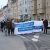 Demo für sozialen Wohnungsbau am 18. Januar 2020. Foto: LZ