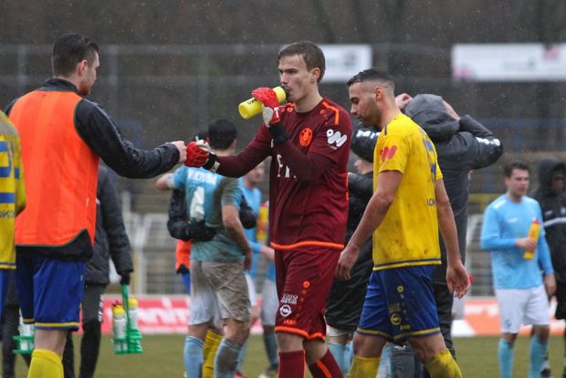 Neuzugang Fabian Guderitz ist auch die neue Nummer 1 im Lok-Tor. Foto: Jan Kaefer