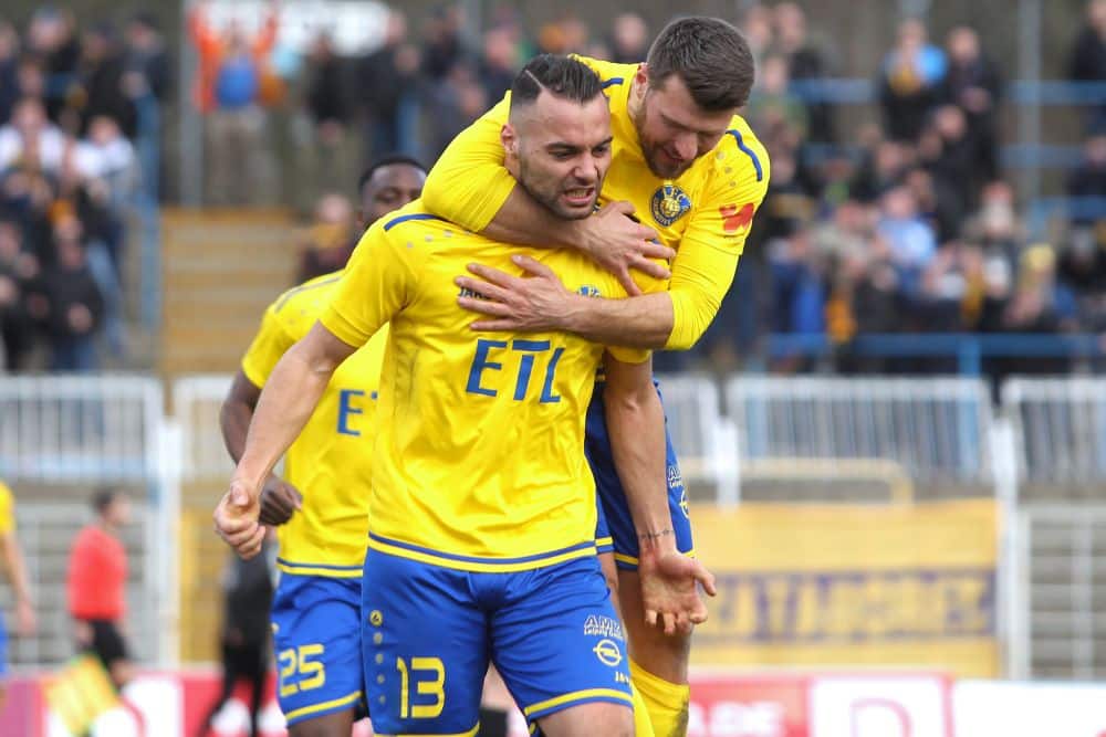 Djamal Ziane brachte mit seinem 3:1 die Entscheidung für Lok. Foto: Jan Kaefer