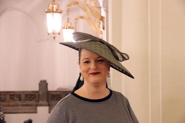 Den Dress-Wettbewerb hat unterdessen Ute Elisabeth Gabelmann wahrscheinlich früh für sich entschieden. Foto: L-IZ.de