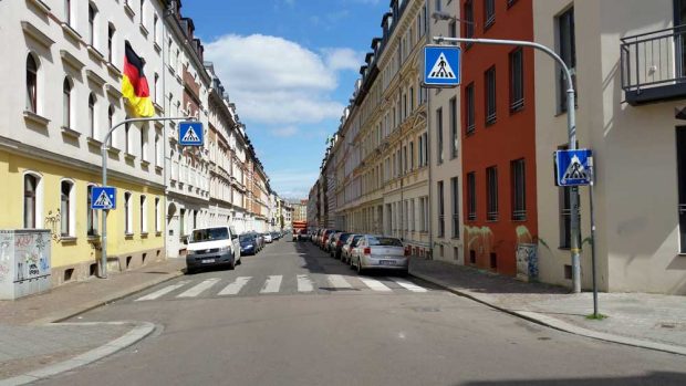 Blick in die Gutsmuthsstraße in Lindenau. Foto: Marko Hofmann