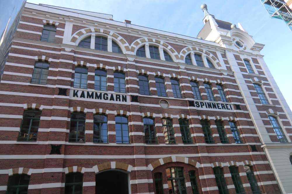Alte Kammgarnspinnerei in Plagwitz. Foto: Marko Hofmann