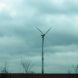 Einsames Windrad in der Lausitz. Foto: Michael Freitag