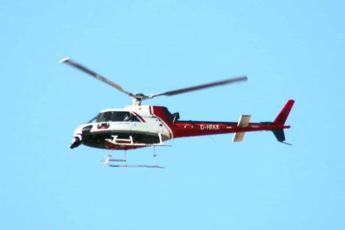 Kreiste stundenlang über der Stadt Leipzig. Foto: L-IZ.de