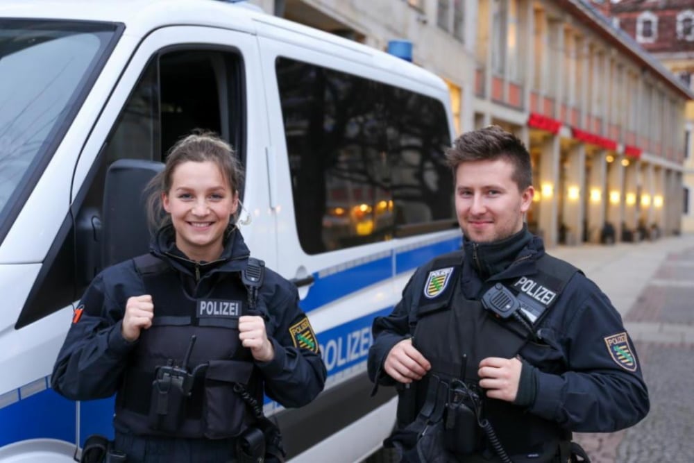 Die sächsische Polizei ist gut vorbereitet, um ihren Anteil zur Bewältigung...