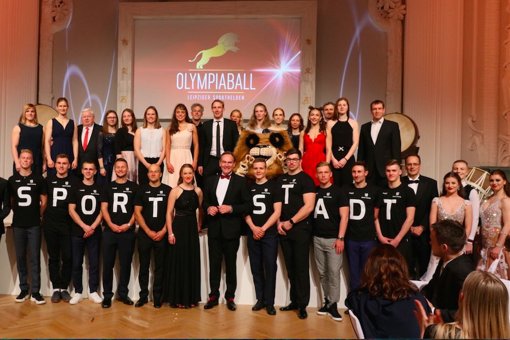Leipzig feierte seine Sporthelden auf dem Olympiaball. Foto: OSL GmbH