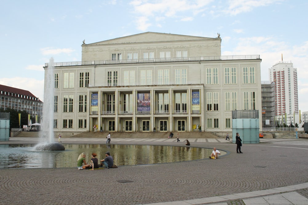 Die städtischen Kultureinrichtungen wie Oper und Gewandhaus pausieren. Foto: LZ