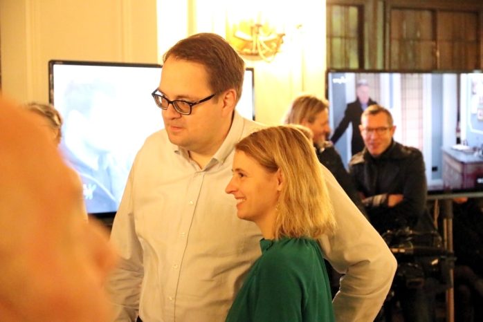 Die "Königsmacher" neben den mit Burkhard Jung kämpfenden Grünen: Die Linken Sören Pellmann und Franziska Rieckewald. Foto: L-IZ.de