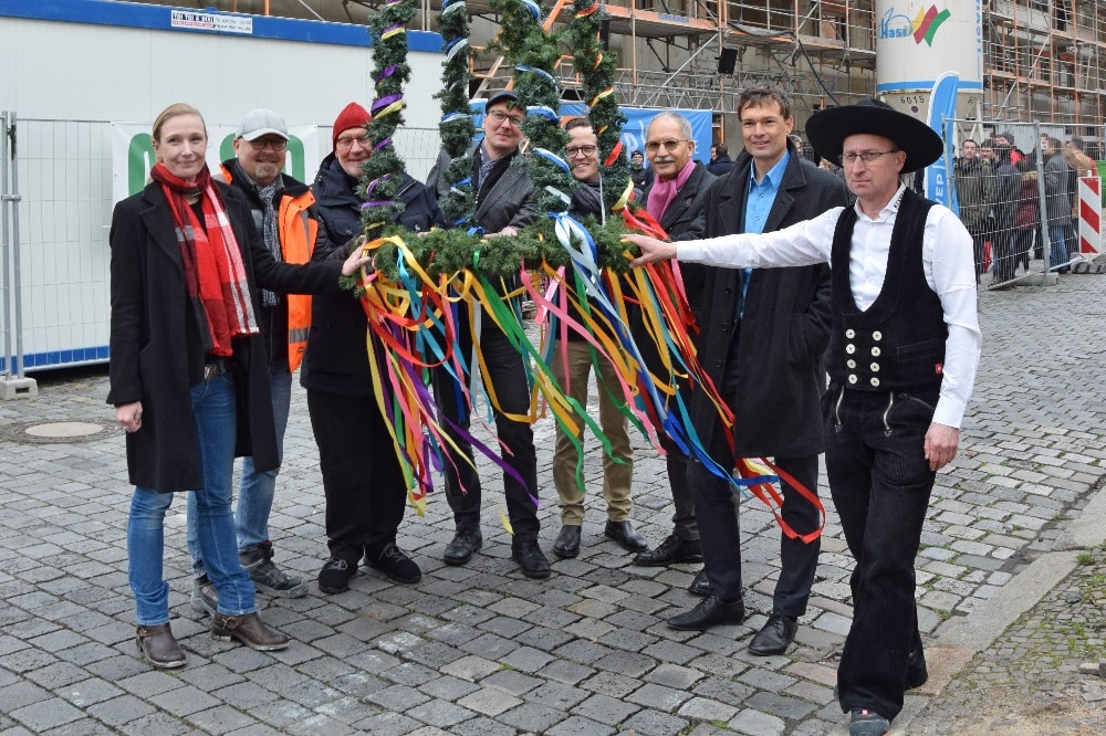 Richtfest KONSTANTINUM. Quelle: Katharina Krause, WEP-Gruppe