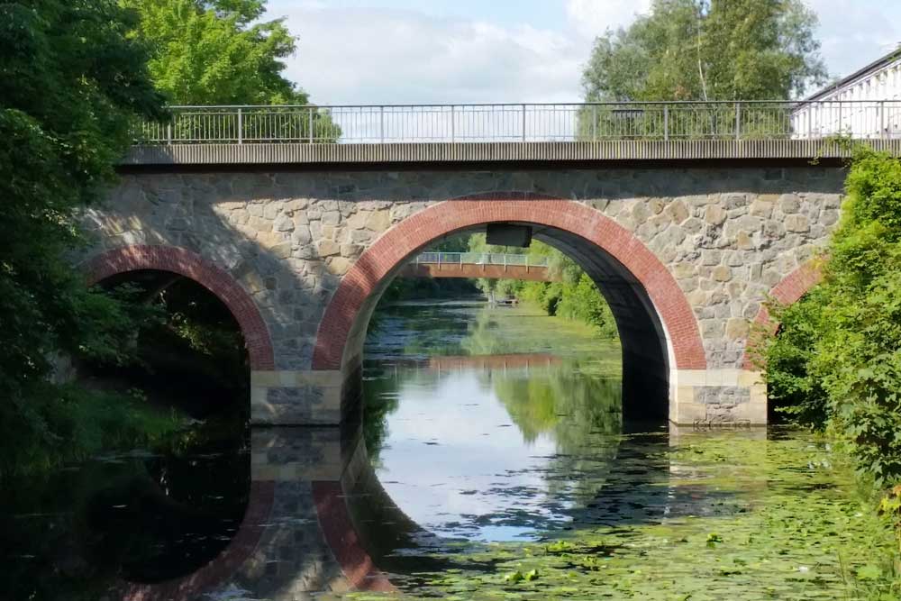 Am Karl-Heine-Kanal. Foto: Marko Hofmann