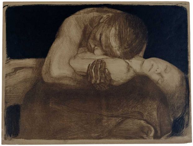 Käthe Kollwitz: Pieta, 1903. Foto: Museum Köln