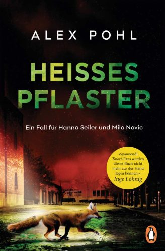 Alex Pohl: Heißes Pflaster. Cover: Penguin Verlag