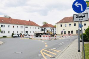 Umbau-Platz-Bergmannstr., Foto Stadt Borna