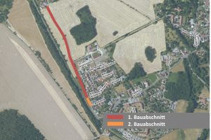 Bankettsanierung Raupenhainer Str. Quelle: Stadtverwaltung Borna