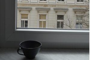 Blick aus dem Fenster. Es wird stiller. &copy; privat