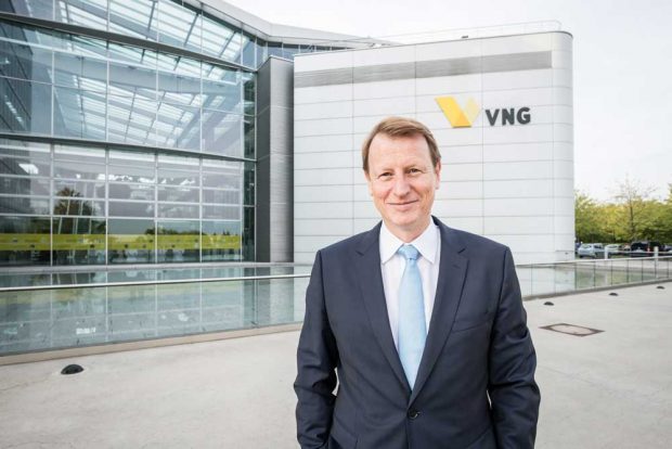 Ulf Heitmüller, Vorstandsvorsitzender der VNG AG mit Hauptsitz in Leipzig. Foto: Eric Kemnitz / VNG AG