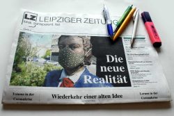 Leipziger Zeitung Nr. 78: Die neue Realität. Foto: L-IZ