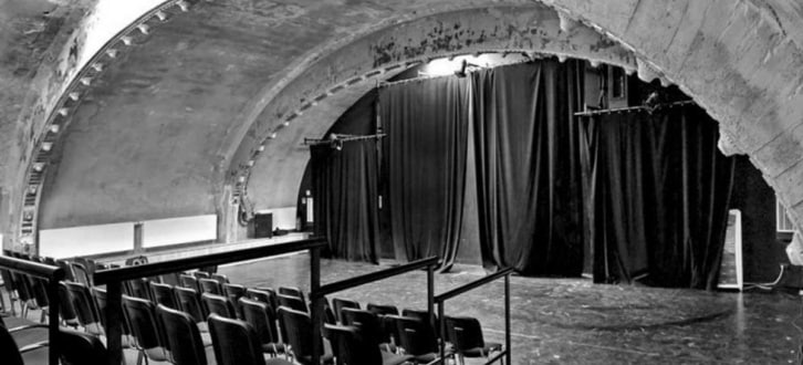 Das Ost-Passage Theater ohne Publikum. Foto: Ost-Passage Theater