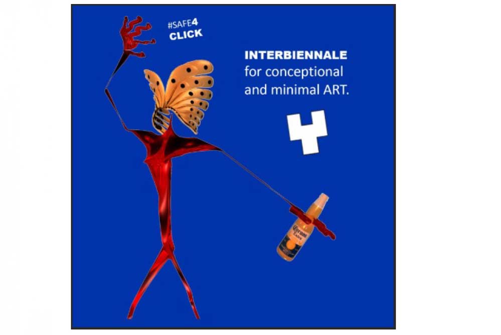 Interbiennale for conceptional and minimal art. Grafik: Visit. e.V.