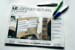 Leipziger Zeitung Nr. 79: Liebe in Zeiten von Corona. Foto: Ralf Julke