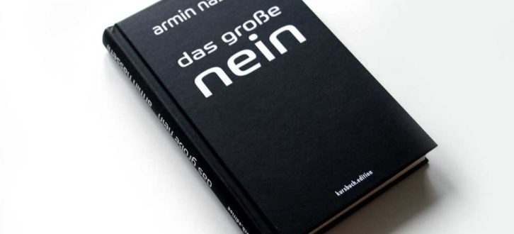Armin Nassehi: Das große Nein. Foto: Ralf Julke