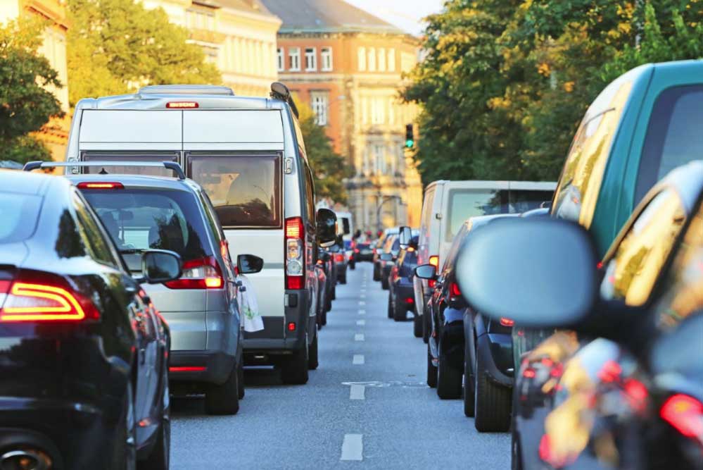 Nach der Corona-Krise: Deutsche fahren lieber Auto als Bus und Straßenbahn. Foto: Kapsch TrafficCom