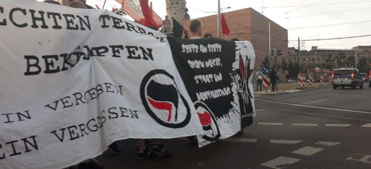 Antirassistische Demonstration im September 2019. Foto: L-IZ.de